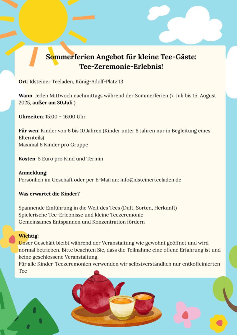 Kinder-Tee-Zeremonie-Erlebnis