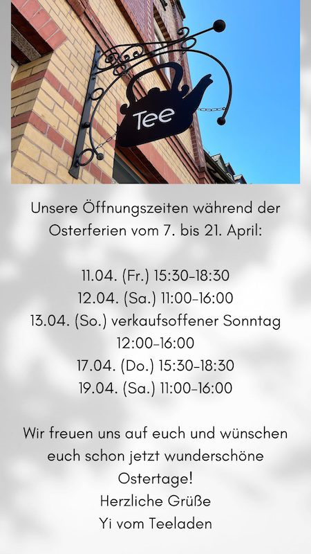 Ostern idsteiner teeladen