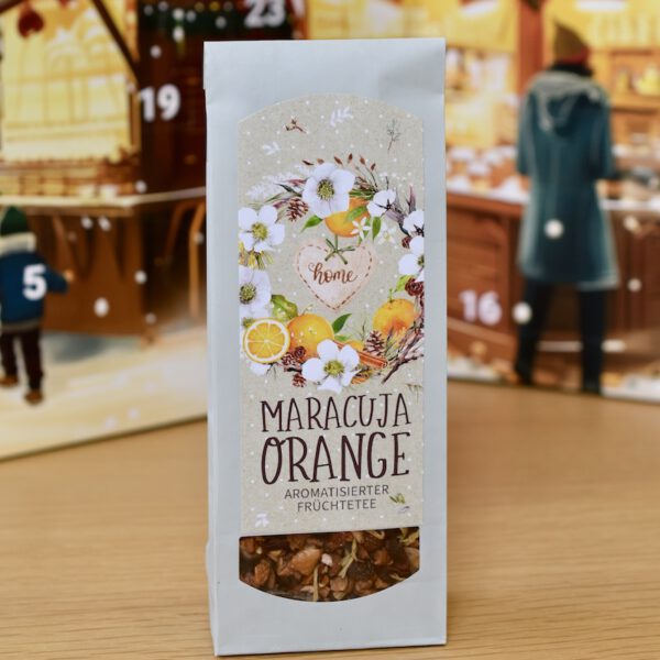 Maracuja Orange, so wird Teetrinken zu einem sinnlichen Vergnügen