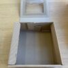 Geschenkbox mit Sichtfenster Natur