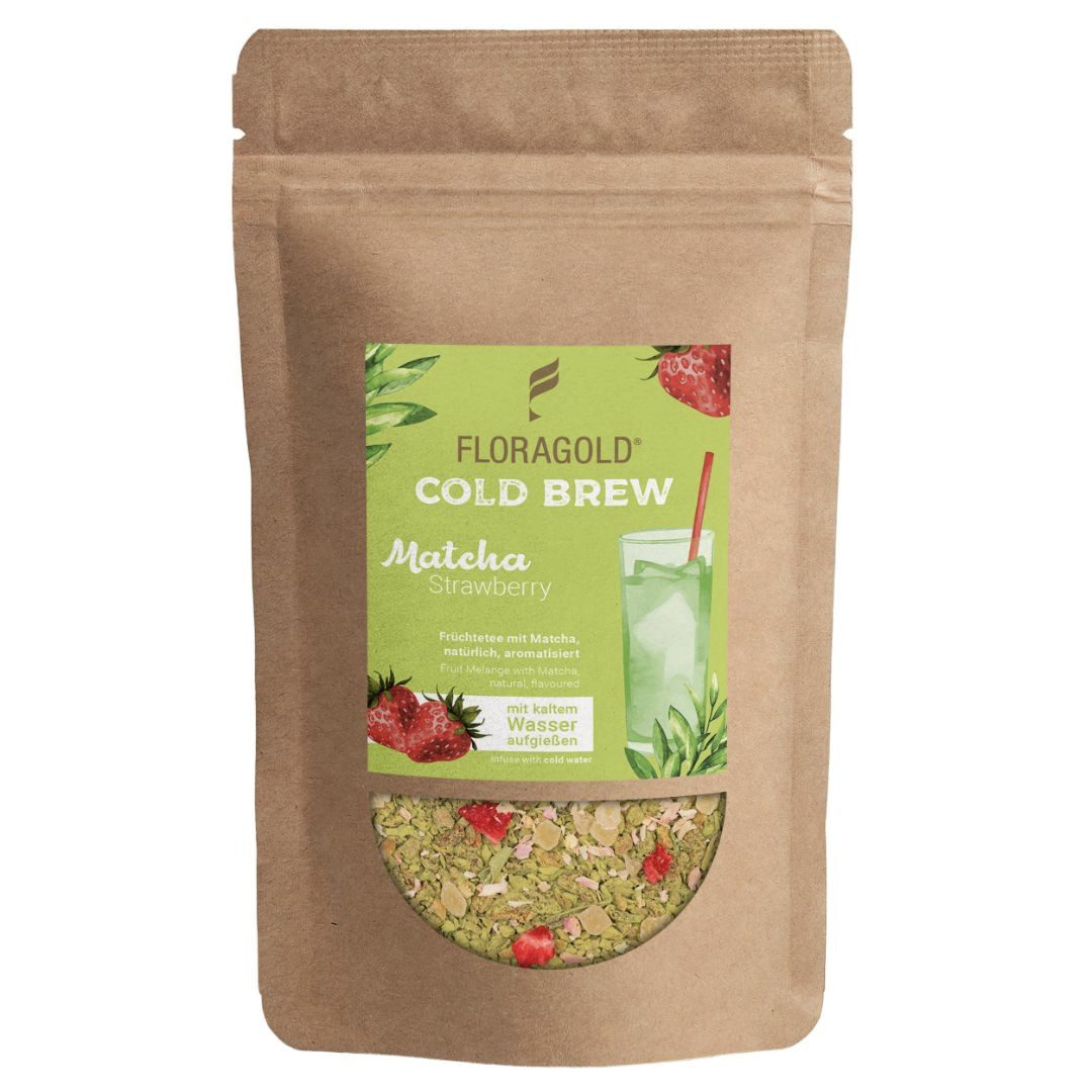 Matcha Cold Brew - Strawberry 1 Matcha Cold Brew - Strawberry