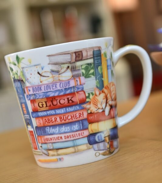 Tasse Bücherliebe 500 ml